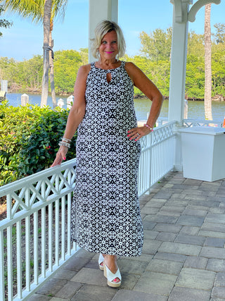 NAPLES DAY KEYHOLE MAXI