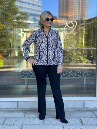 ATLANTA NIGHTS ZIPPER JACKET - Cathys Place