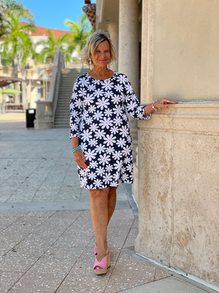 DAISY DAY SLEEVE DRESS
