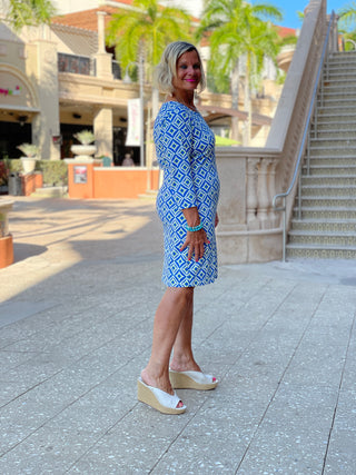 PINEAPPLE VACA SLEEVE DRESS