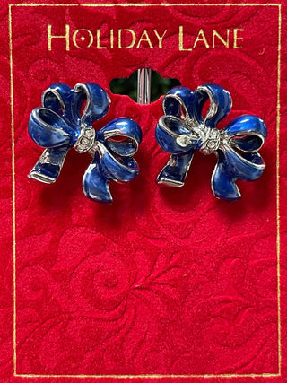 HOLIDAY BLUE EARRINGS - Cathys Place