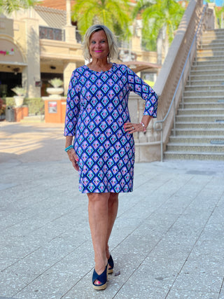 PINEAPPLE VACA SLEEVE DRESS