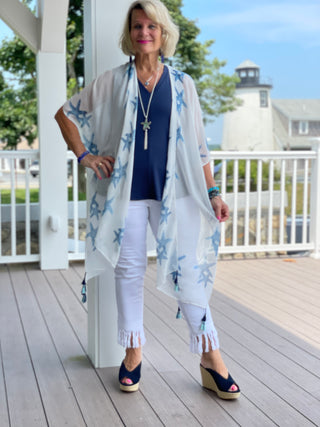 CAPE COD STARFISH KIMONO