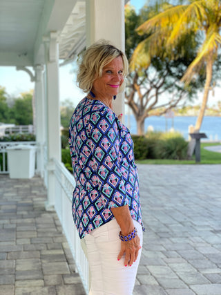 PINEAPPLE VACA ASYMMETRIC TOP