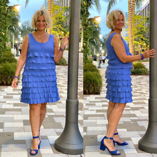 BLU CHA CHA SHORT DRESS