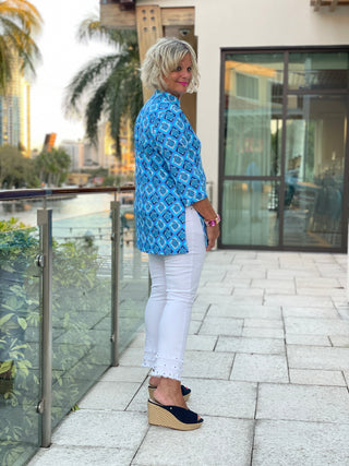 BAHAMA BLUE TUNIC