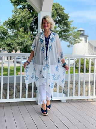 CAPE COD STARFISH KIMONO