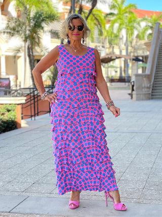 PINK SPADE CHA CHA  DRESS