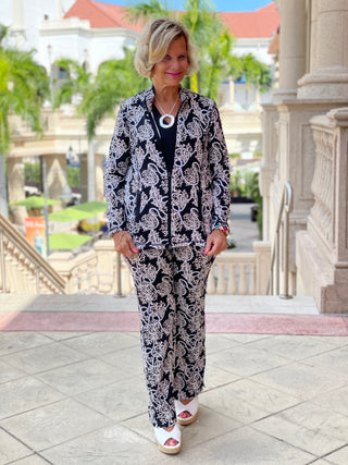 NAUTICAL LANE PALLAZZO PANT - Cathys Place