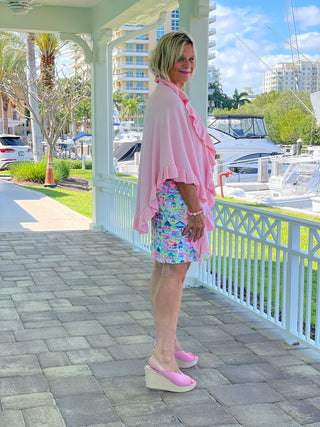 TIKI ESCAPE KEYHOLE DRESS