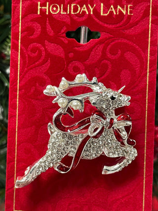 HOLIDAY REINDEER PIN - Cathys Place