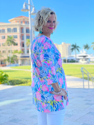 SIESTA BEACH TUNIC - Cathys Place