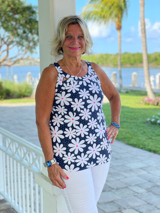 DAISY DAY HALTER TOP