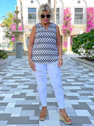SANDBAR SLEEVELESS V NECK - Cathys Place