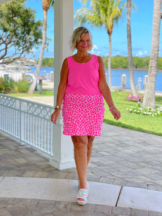 PINK DIAMOND CHA CHA SKORT