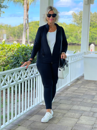 LULU-B BLACK LEGGINGS