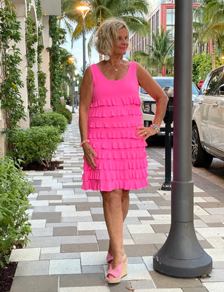 HOT PINK CHA CHA DRESS