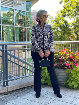 ATLANTA NIGHTS ZIPPER JACKET - Cathys Place