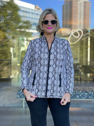 FLORIDA FULL ZIPPER JACKET - Cathys Place