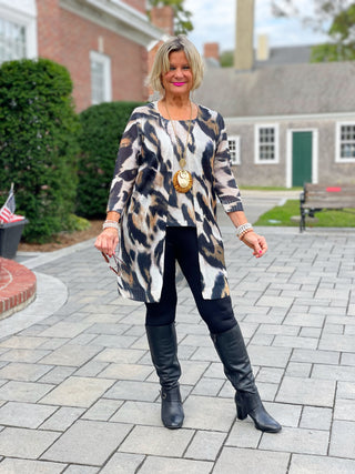 The Sweater Tank Leopard