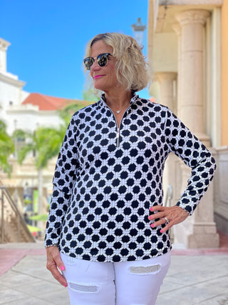 TINSLEY ZIPPER TOP - Cathys Place