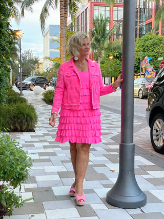 HOT PINK CHA CHA DRESS