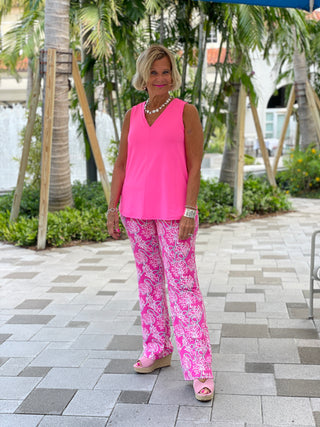 PINK LANE PALAZZO PANT