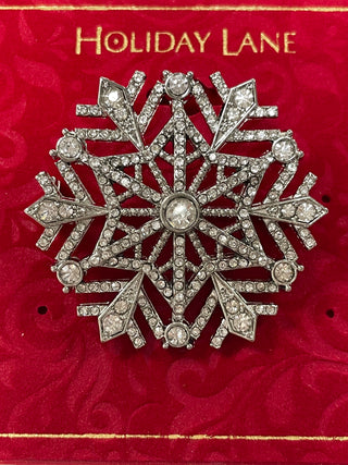 HOLIDAY SNOWFLAKE PIN - Cathys Place