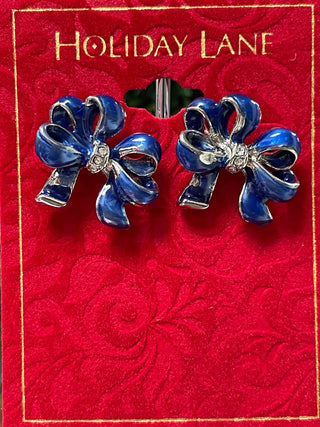 HOLIDAY BLUE EARRINGS - Cathys Place