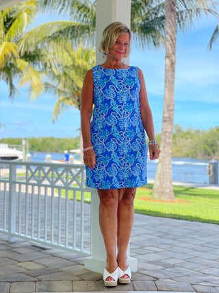 AQUA LANE SHIFT DRESS