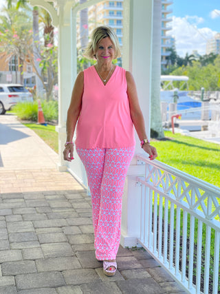 CANDY PINK PALAZZO