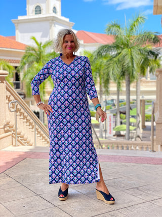 PINEAPPLE VACA ELBOW MAXI