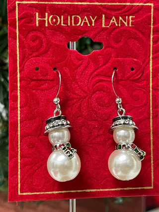 HOLIDAY SNOWMAN EARRING - Cathys Place