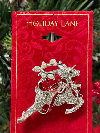 HOLIDAY REINDEER PIN - Cathys Place