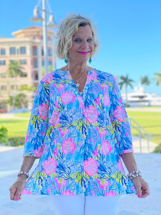 SIESTA BEACH TUNIC - Cathys Place