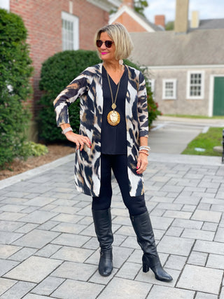 The Sweater Tank Leopard