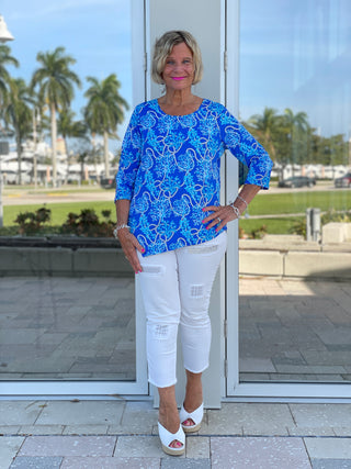 AQUA LANE ASYMMETRIC TOP - Cathys Place