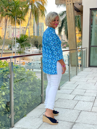 BAHAMA BLUE TUNIC