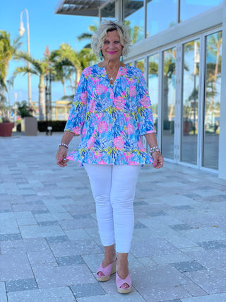 SIESTA BEACH TUNIC - Cathys Place