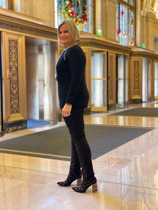 PERFECT BLING BLACK JEANS