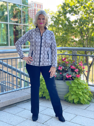 FLORIDA FULL ZIPPER JACKET - Cathys Place