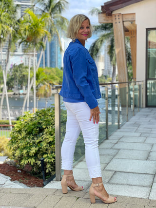KEY WEST LINEN FRENCH BLUE