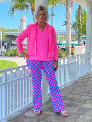 PINK SPADE PALAZZO
