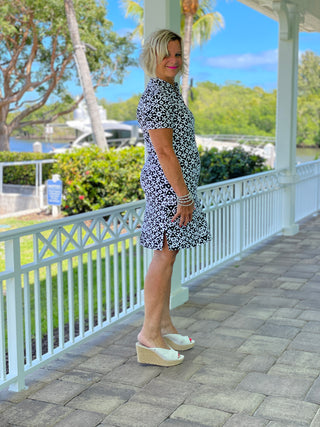 NAPLES DAY SHORT SLEEVE DRESS