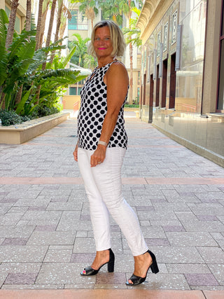 TINSLEY  KEYHOLE TOP
