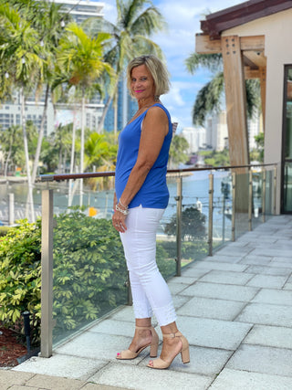 KEY WEST LINEN FRENCH BLUE