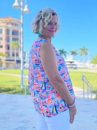 SAIL AWAY TANK - Cathys Place
