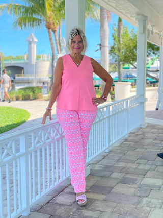 CANDY PINK PALAZZO