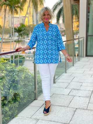 BAHAMA BLUE TUNIC