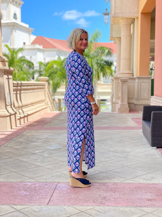 PINEAPPLE VACA ELBOW MAXI